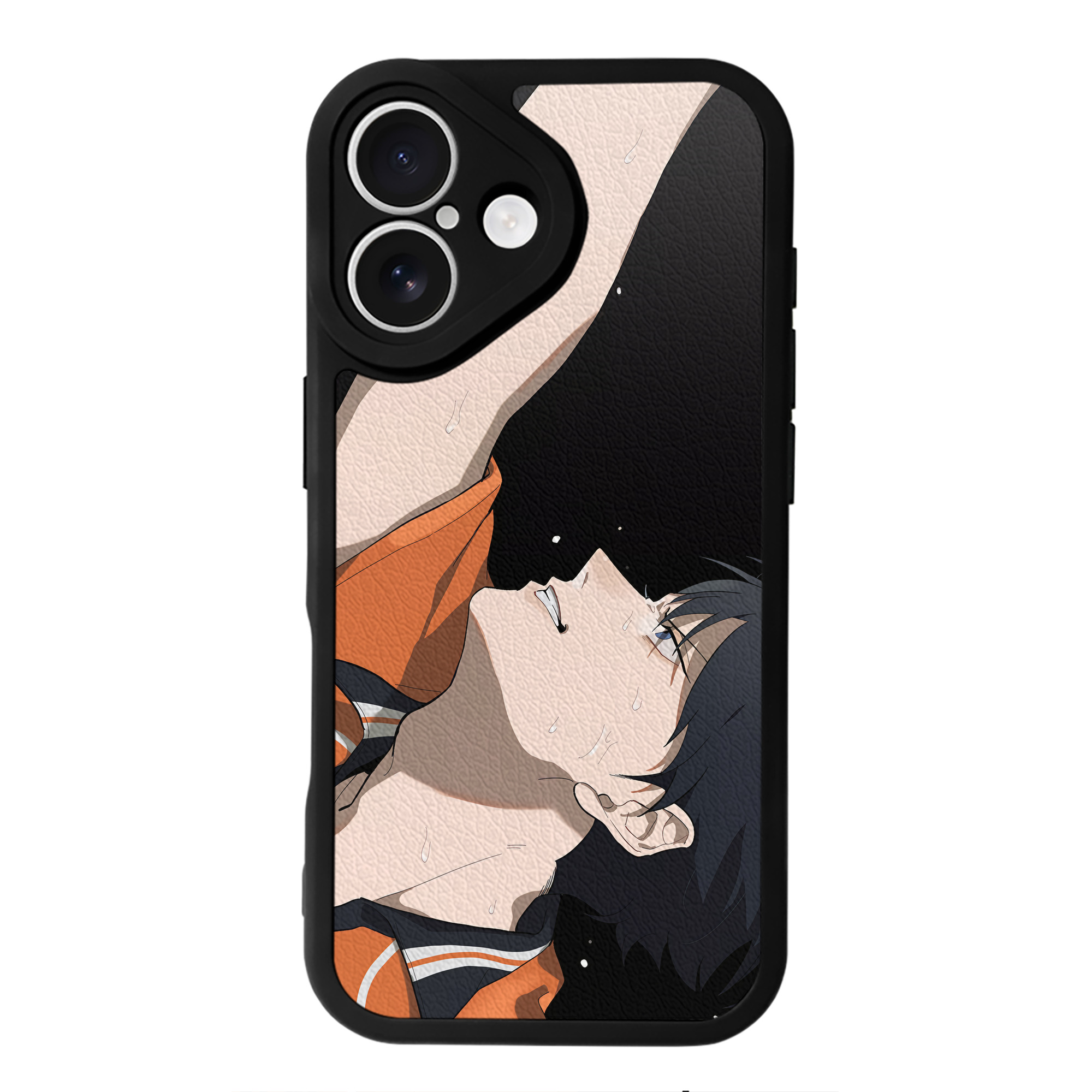 （画像用） ハイキュー!! Haikyu!! 【iPhone 16シリーズ対応】シリコンスマホケース（レザー調） 材質：シリコン
